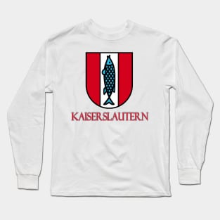 Kaiserslautern, Germany - Coat of Arms Design Long Sleeve T-Shirt